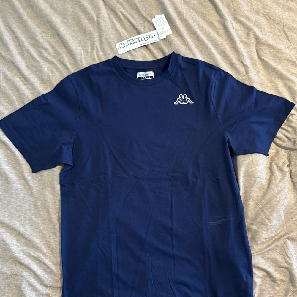 Kappa Men's Navy Blue T-Shirt